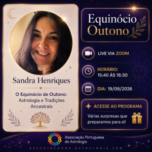 Na Astrologia, o Equinócio de Outono marca a entrada do Sol em Balança. 
Mas é mais do que isso: é um momento de transição que, desde a Antiguidade, inspirou rituais e celebrações, relacionados com a observação dos céus e dos ciclos da natureza. O simbolismo astrológico tem raízes muito antigas e nasce da ligação entre o céu, a Terra e a experiência humana.  